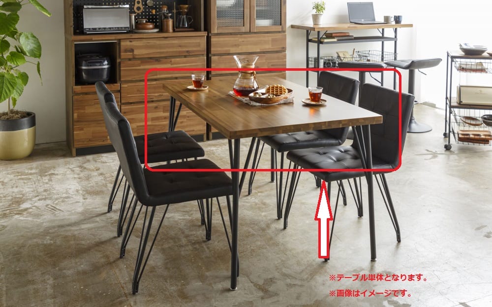 ダイニングテーブル ポッパーＳ １２０(ﾃｰﾌﾞﾙ 120㎝幅 5Y)): テーブル 
