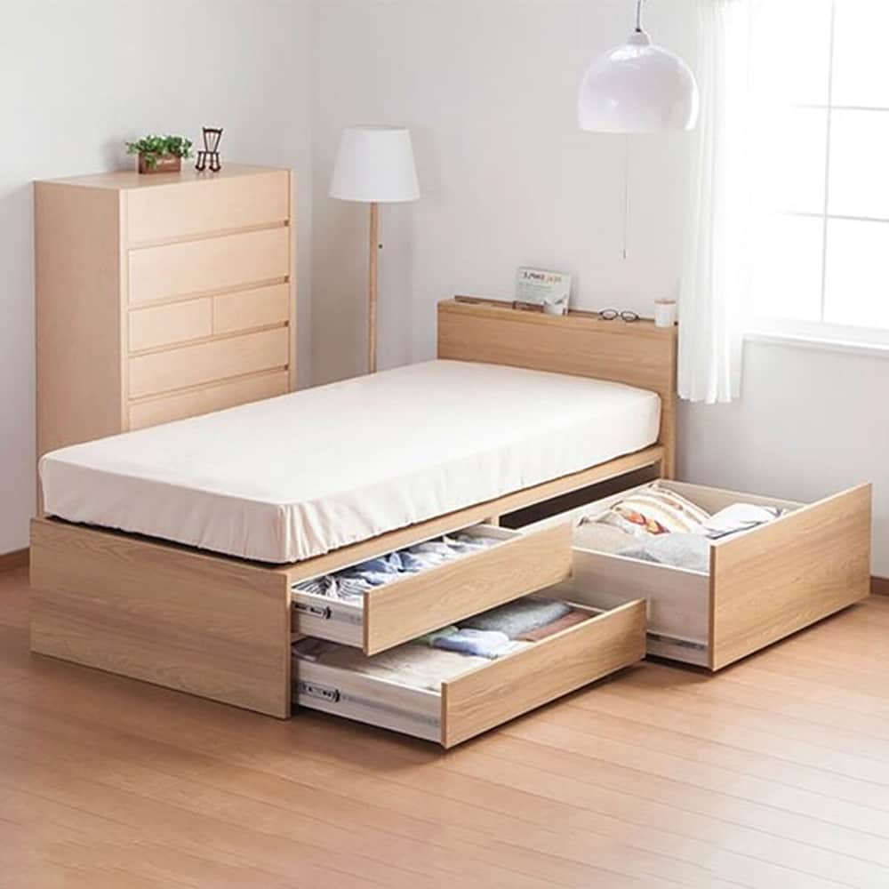 ＊Pavlinaさん専用＊　チェストベッドフレーム(WH)シングル Pavlinaさん専用＊ チェストベッドフレーム(WH)シングル Pavlinaさん