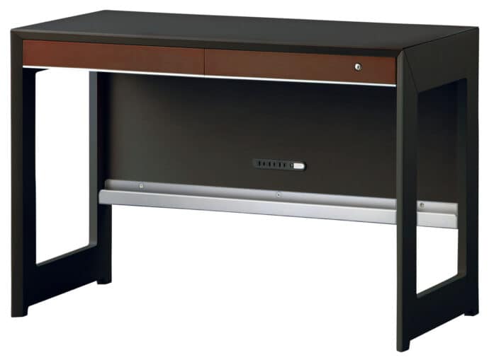 KOIZUMIワイズデスク　KWD-632BW 幅105cm コイズミ] 幅105㎝デスク ワイズKWD-632BW(幅105㎝ﾃﾞｽｸ BK): デスク