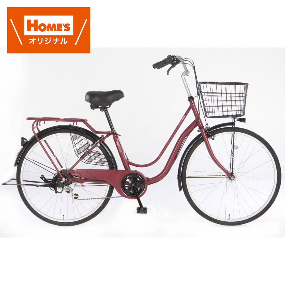 シティサイクル（軽快車） 26インチ 常時点灯ライトNH－502－3