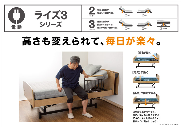 チャーミースマイル&グリーンヘッド 見本盤 特典付 楽天市場】パラマウントベッド 電動ベッド 楽匠フィット 樹脂ボード 3